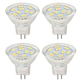 Ba30DEllylelly 4Pcs Mr11 Led Glühbirne Warmweiß Spotlight Ersetzen Halogenlicht Niedriger Verbrauch Hohe Helligk