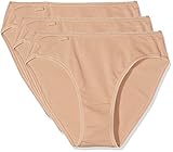 Sloggi Damen Slip 24/7 Cotton TAC3 3er Pack, Beige (Brush SN), 46