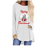 Damen Crop T-Shirt Rundkragen Langarmshirt mit Kontrast Paspel Langarm Obterteil Tops S