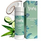 VERA Hautstraffendes Hyaluron Serum zur Anti Aging Gesichtspflege - Feuchtigkeitsspendes Hyaluronsäure Serum mit Anti Falten Effekt, Hyaluron Serum hochdosiert, Anti Aging Serum Gesicht - 30