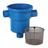 Regenwasserfilter Zisternenfilter 3P Retentions- und Versickerungsfilter mit Edelstahlsieb für den Einbau in die Zisterne, Anschluss DN100. Für die Regenwassernutzung im Haus und zur Gartenbewässerung