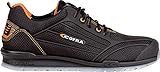 COFRA Moderner Sicherheitshalbschuh S3 SRC Cregan Aus der Beliebten Running Reihe (43, Dunkelbraun)