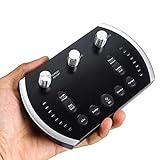 NIZYH Mikrofon Soundkarte USB Audio Interface Externes Internet LIve Streaming Musik Live Anwendbar oder Aufnahme Mikrofon Gitarre R