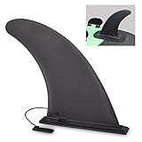 ZOCIPRO Abziehbare Universal SUP Fin, Nylon Verstärkte Sicher Surfbrett Sup Finne, Surfbrett Flossen als SUP Fin Ersatz Zubehör, Geeignet für Sup Board, Aufblasbares Kayak, Long B