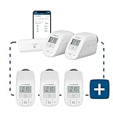 Homematic IP Starter Set Heizen – WLAN & 3er Set Heizkörperthermostat - B