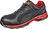 PUMA Safety Fuse Motion 2.0 RED Low 643890-45 ESD Sicherheitsschuh S1P Groeße: 45 Schwarz, Rot 1