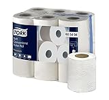 Tork T4 Toilettenpapier Standard, 2-lagig, 153 Blatt, Weiß
