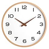 Lautlos kein Ticken absolut geräuschlos Wanduhren,für Büro Wohnzimmer Schlafzimmer Uhr Geschenk Home Dekoartikel ,Minimalistischer Stil,G▁10