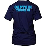 Chicago Fire Dept. - Captain Truck 81 T-Shirt (XL)