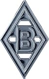 Chromlogo Autoemblem Aufkleber Borussia Mönchengladb