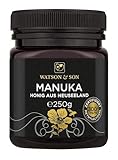 Watson & Son Manuka Honig MGO 300+ 250g, zertifizierte Premium Qualität aus N