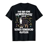 Berner Sennenhund Glitzer Hundehalter Geschenk Hunde Fun T-S