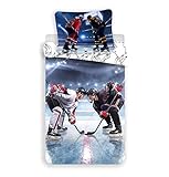 Jerry Fabrics Hockey Eishockey Fan Bettwäsche 140 x 200