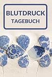 Blutdrucktagebuch: Kleiner Blutdruckpass und Blutdruck Tagebuch mit vorgedruckten Seiten zum Ausfüllen - Platz für mehr als 2100 Messungen - Geschenk ... und Eintragen der täglichen Messw