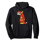 Lustiges Faultier Flash als Superheld Weihnachten Geschenk Pullover H