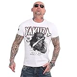 Yakuza Herren Six Feet T-Shirt, Weiß, XL