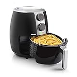 Tristar Heißluftfritteuse/ Crispy Fryer XL mit einstellbarem Thermostat und Timer | ohne Fett - einfach zu reinigen – mit 3,5 Liter Fassungsvermögen, FR-6989