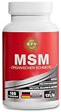 BPV - MSM Kapseln Organischer Schwefel - hochdosiert 5000 mg Tag