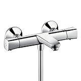 hansgrohe Ecostat Universal Aufputz Wannenthermostat, für 2 Funktionen, C