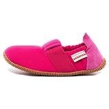 Giesswein Söll - Slim Fit, Flache Hausschuhe Unisex Kinder, Pink, 25 EU