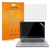kwmobile 2X Folie matt kompatibel mit Lenovo Yoga 530 (14') - Laptop Schutzfolie entspiegelt - Displayfolie Transp