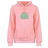 Hemd PolyesterHooded OutdoorGirl Sweatshirt Oversized, rose, 42