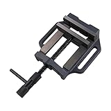 Schraubstock Maschinenrückschraubstransport-Bohrtisch for Bohrmaschine for Bohrpresse Leicht zu klemmen und das schwere Gewicht von schwerem Gewicht fixieren. Praktische handbetätigte Werkzeug