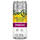 Topo Chico Hard Seltzer Cherry Acai EINWEG (1 x 0.33 l)