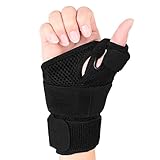 Enkomy Handgelenk Schienen Bandage,Atmungsaktive Daumengelenk Bandagen,Verstellbare Daumenbandage für Männer und Frauen,Passt Rechte und Linke H