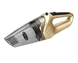 Mini Leichter Handstaubsauger Hand Akku-Handstaubsauger Cleanerstrong Cyclonic Saug aufladbarer Hand Nass Trockensauger mit Lithium & Quick Charge Tech Für Privatanwender Gold Handstaubsaug