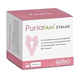 PURIAFAM® Zyklus Balance Kapseln - Mönchspfeffer, Inositol, Folsäure, Eisen, B12, Maca - 180 Zyklus Kapseln - 100% veg