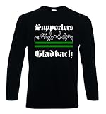 world-of-shirt / Herren Longsleeve T-Shirt Gladbach Ultras Supporters|XXXL