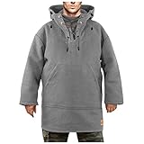 NNGOTD Pullover Herren schwarz Rundhals Regular fit Sweatshirt Herren mit Kapuze schwarz Herren Winterjacke lang elegant Herren Langarmshirt Baumwolle schwarz Sweatjacke Herren O