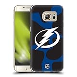 Head Case Designs Offizielle Zugelassen NHL Kuhmuster Tampa Bay Lightning Soft Gel Handyhülle/Hülle kompatibel mit Samsung Galaxy S7 Edg