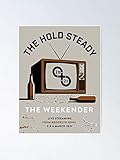 AZSTEEL The Hold Steady Weekenders Radio Poster Best Gift for Mothers Day