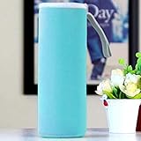 MOVKZACV Flaschenhülse, 360 ml/550 ml, tragbar, Neopren, Wärmedämmung, Wasserbeutel für Sport, R