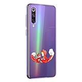 Oihxse Kompatibel mit Sony Xperia X Hülle Klar,Transparent TPU Silikon Schutzhülle Crystal Clear Original Durchsichtige Anti-Schock Anti-Scratch Kratzfest Durchsichtige Ultra Dünn Cover-Fuchs+M