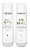 2er Aufbau Shampoo Rich Repair Dualsenses Goldwell Regeneration für geschädigtes Haar 250