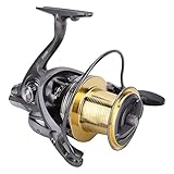 Leichte Metall-Angelrolle, Casting Spinning Fishing Reel Baitcaster-Rollen mit Aufbewahrungstasche für das Süßwasser-Salzwasserfischen(S)