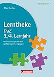 Lerntheke Grundschule - DaZ: Klasse 3/4 - Differenzierungsmaterial für heterogene Lerngruppen - Kopiervorlag