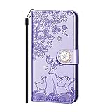 Handyhülle für Google Pixel 6 Glitzer Hülle Leder, Google Pixel 6 klappbar Diamond Handytasche, Schutzhülle für Google Pixel 6 Handy Hüllen Ständer und Kartenfächer Magnetverschluss V