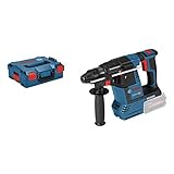 Bosch Professional 18V System Akku Bohrhammer GBH 18V-26 (SDS Plus, Schlagenergie: 2,6 Joule, Bohr-Ø max.: Beton/Stahl/Holz 26/13/30 mm, in L-BOXX 136)