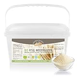 Bio Vital Weizengluten 2 kg natürliches Verdickungsmittel | Veganes Weizeneiweiß | Seitan | Speisestärke | Backen und Kochen | G