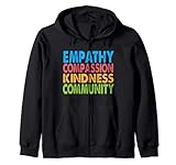 Empathie Mitgefühl Freundlichkeit Community Kapuzenjack