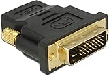 Delock Adapter DVI 24+1 Pin Stecker zu HDMI B