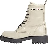Tommy Hilfiger Damen Stiefel Tommy Jeans Warmlined Boot Stone beige - 40/40.0