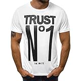 CICIYONER Fitness T-Shirt Meliert - Herren Männer Kurzarm Shirt Optimal für Fitnessstudio, Gym & Training - Passform Slim-Fit, Rundhals & Tailliert - Sport & F