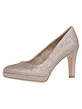 Tamaris Damen 1-1-22408-24 Pumps, Grau (Space Glam 960), 39 EU
