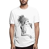 maichenxuan Die Antwoord Crew Neck Youth Herren Pop Short Sleeve T Shirt Soft Tee Schwarz Baumwolle Gr. XXL, weiß