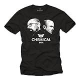 Breaking Bad T-Shirt für Herren Chemical BROS. Schwarz Größe XL